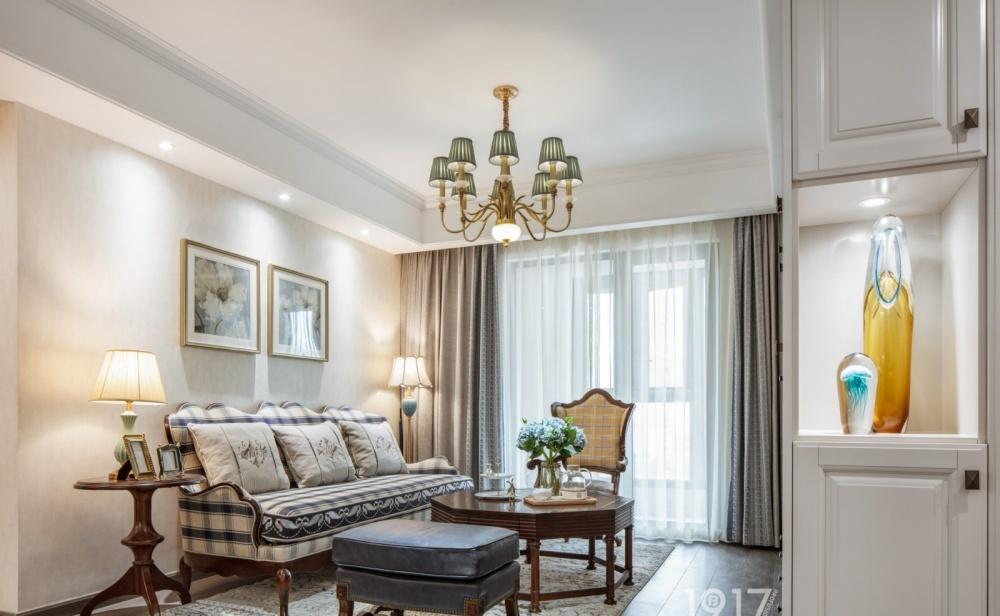 缤纷1917软装丨平层丨斜阳慢时光，恒美如初见-3