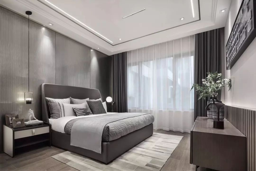 高级灰住宅——中南樾府高层样板间  重庆涟漪设计-30