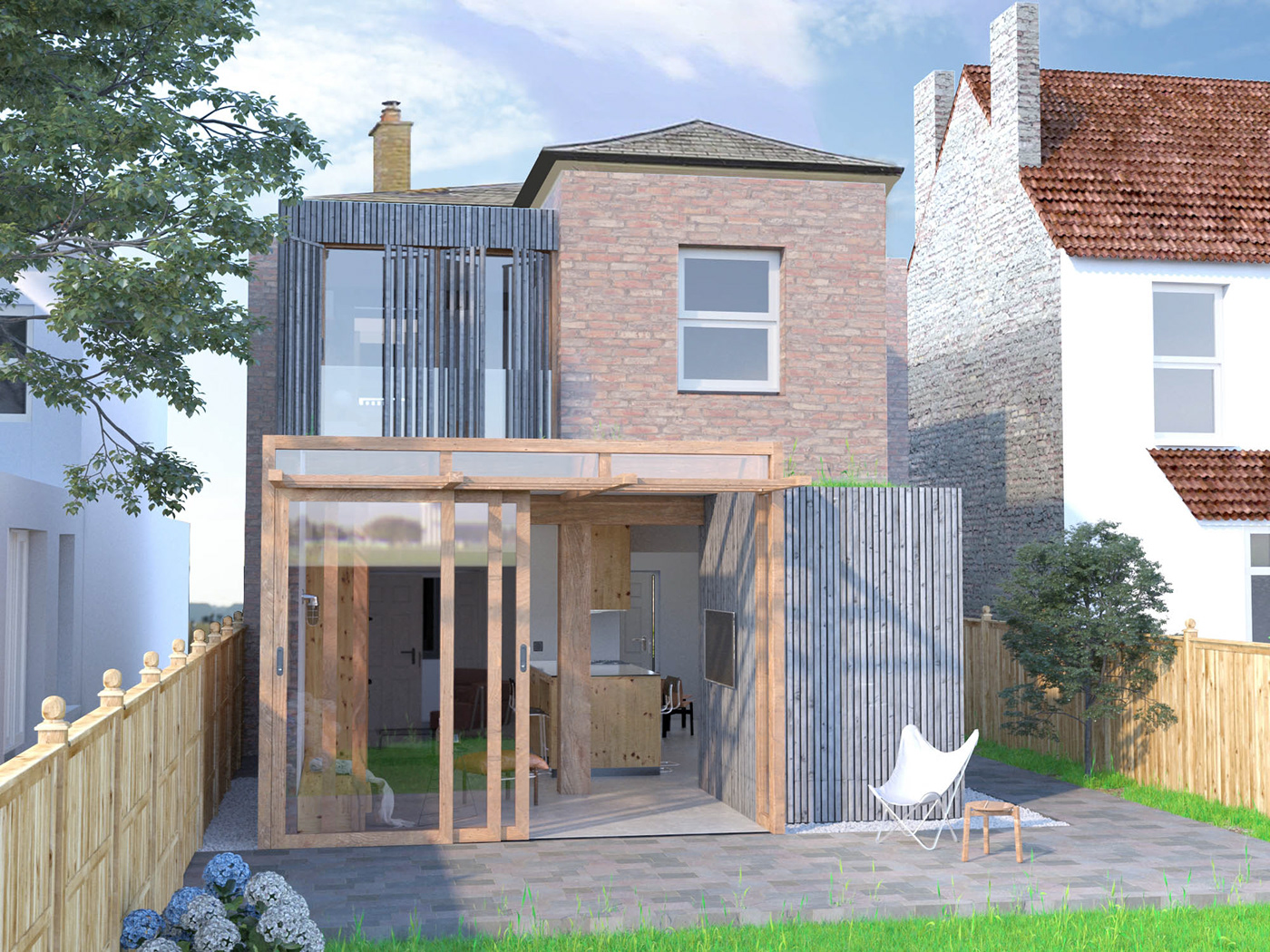 伦敦乔治式联排别墅翻新项目-5