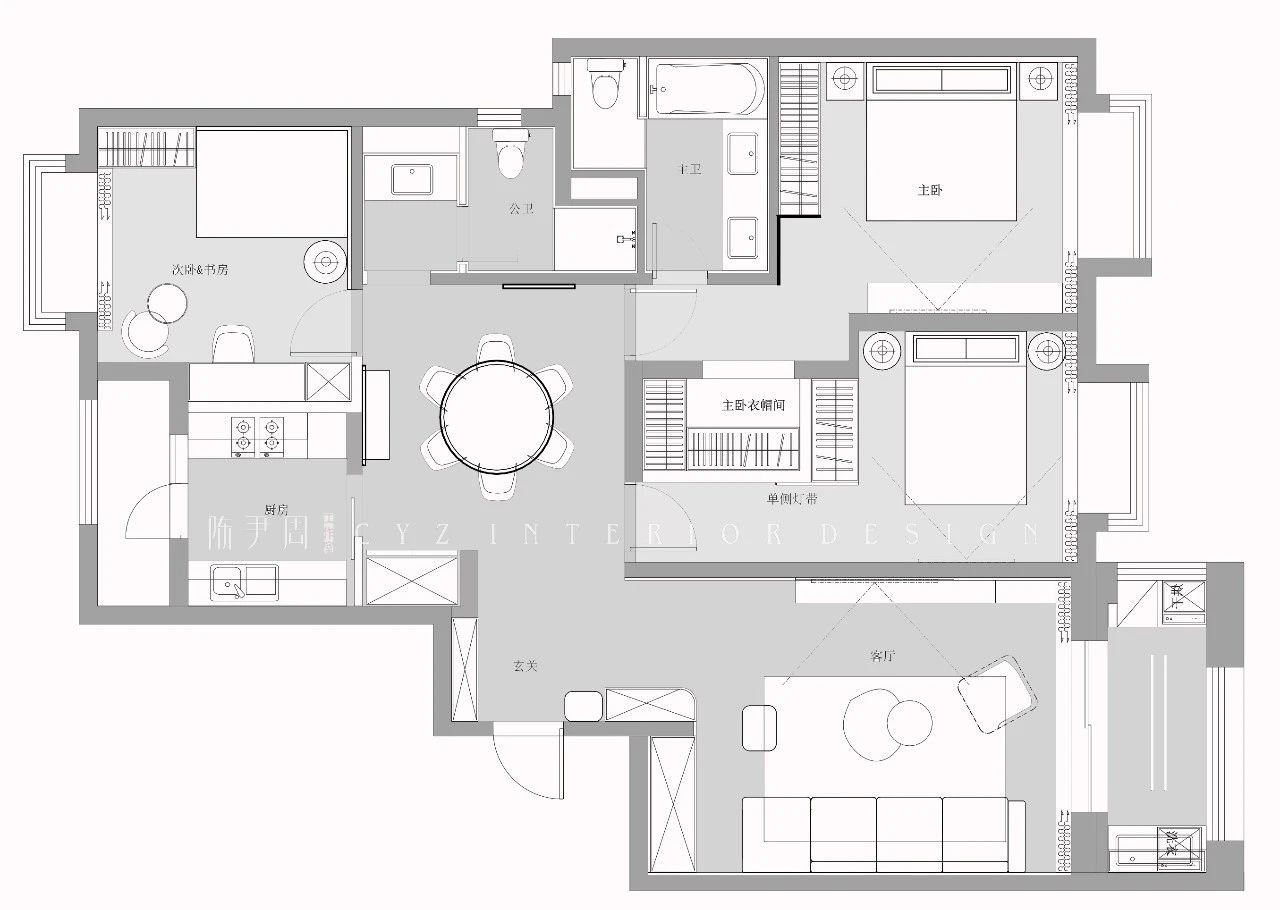 复地雅园丨中国上海丨上海陈尹周室内设计-11