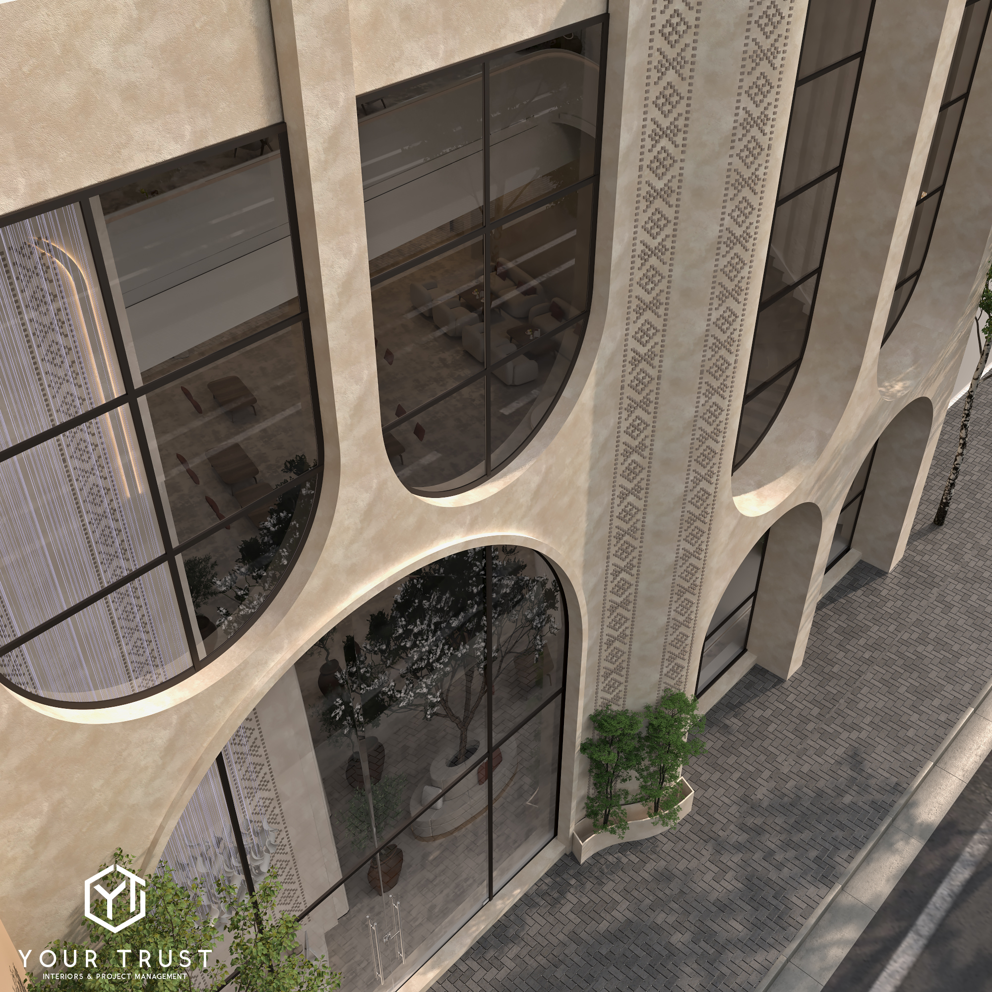 Restaurant and Lounge facade 设计丨YT Design studio-17