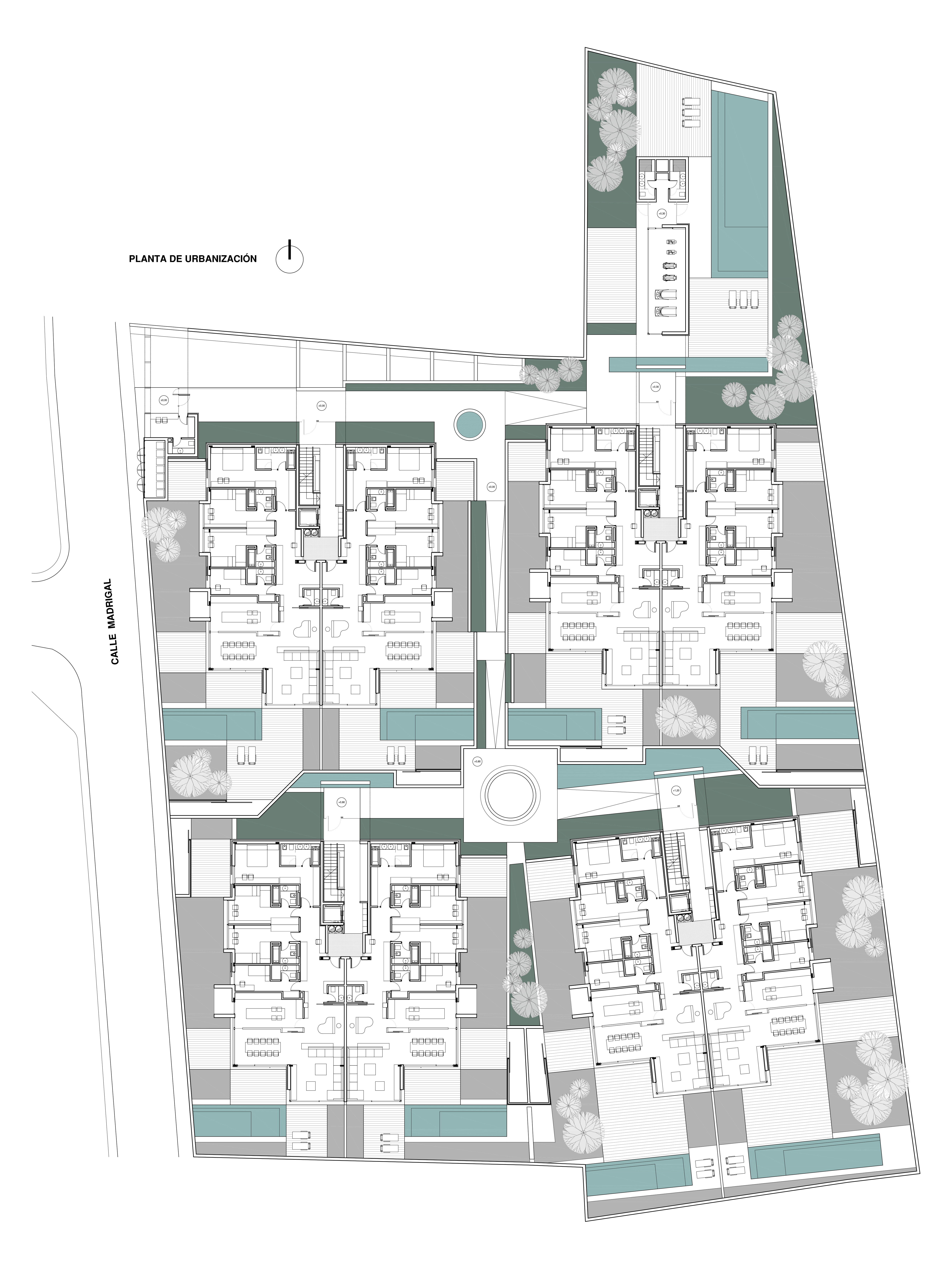 Madrigal 16 住宅综合体丨西班牙马德里丨BuesoInchausti & Rein Arquitectos-40