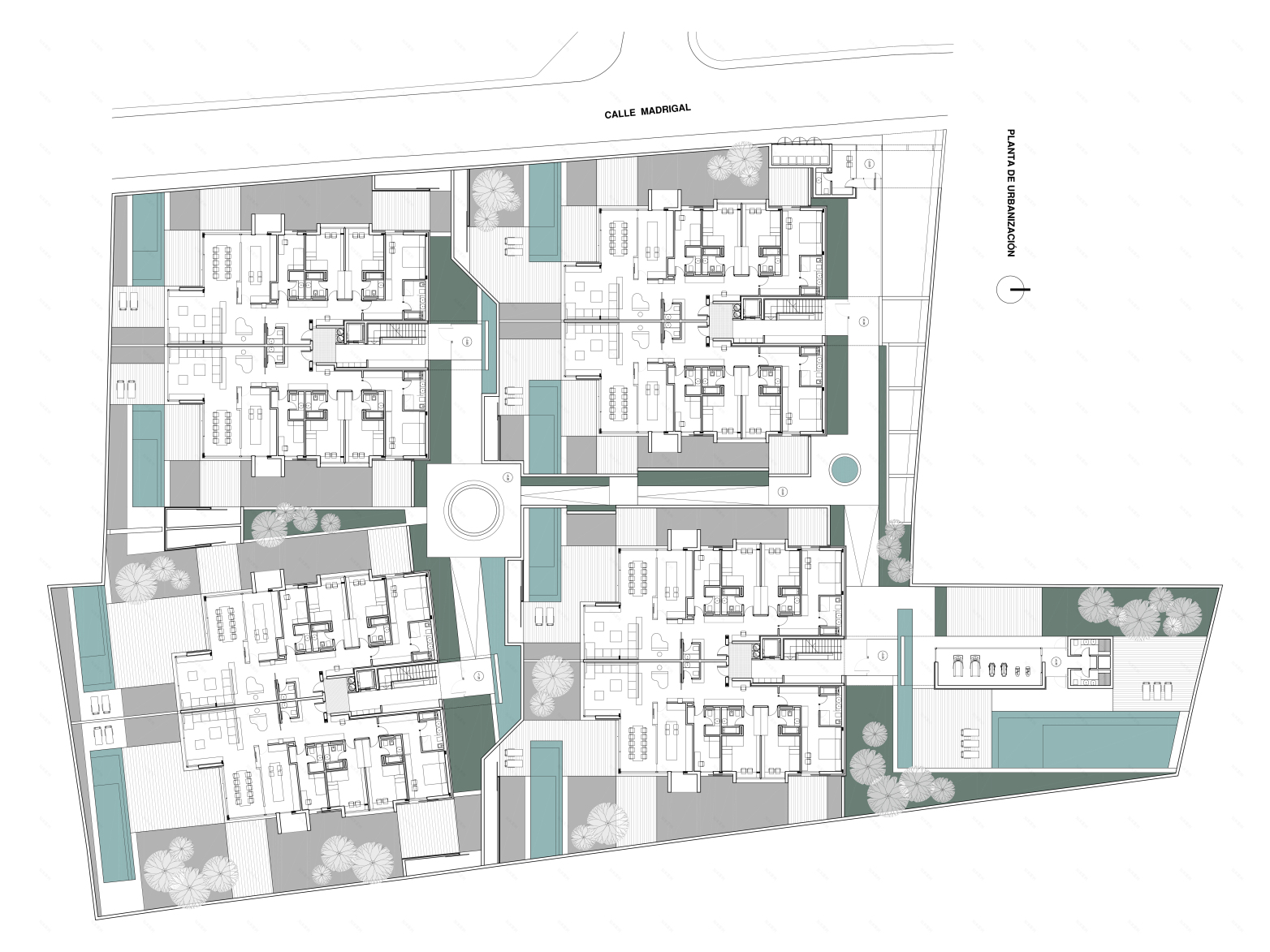 Madrigal 16 住宅综合体丨西班牙马德里丨BuesoInchausti & Rein Arquitectos-40