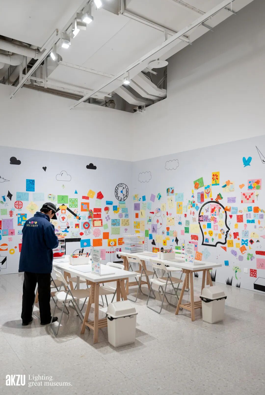 成都时代美术馆：《一天的四季》|埃克苏美术馆照明项目-16