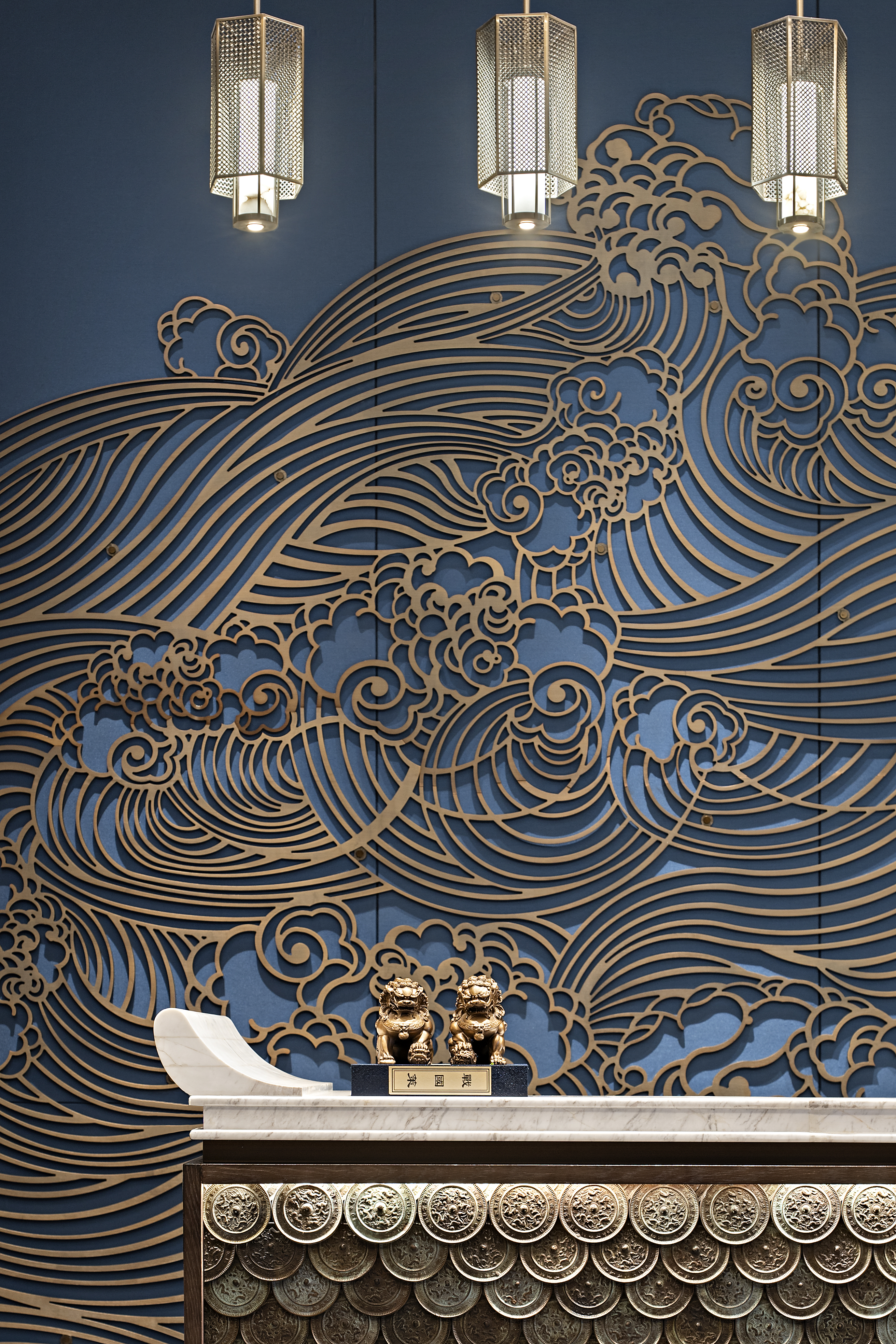 盘石设计 | 700㎡闲庭深院，云起东方，臻美之境！-10