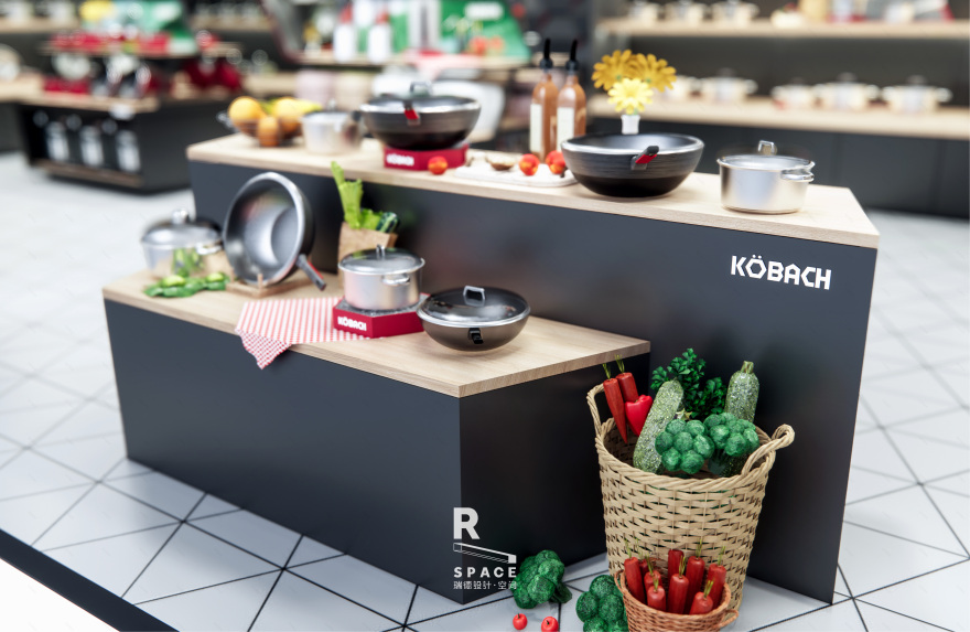 康巴赫 · 瑞德设计 · 头部互联网锅具品牌空间 SI 设计丨中国金华丨瑞德设计·空间-31
