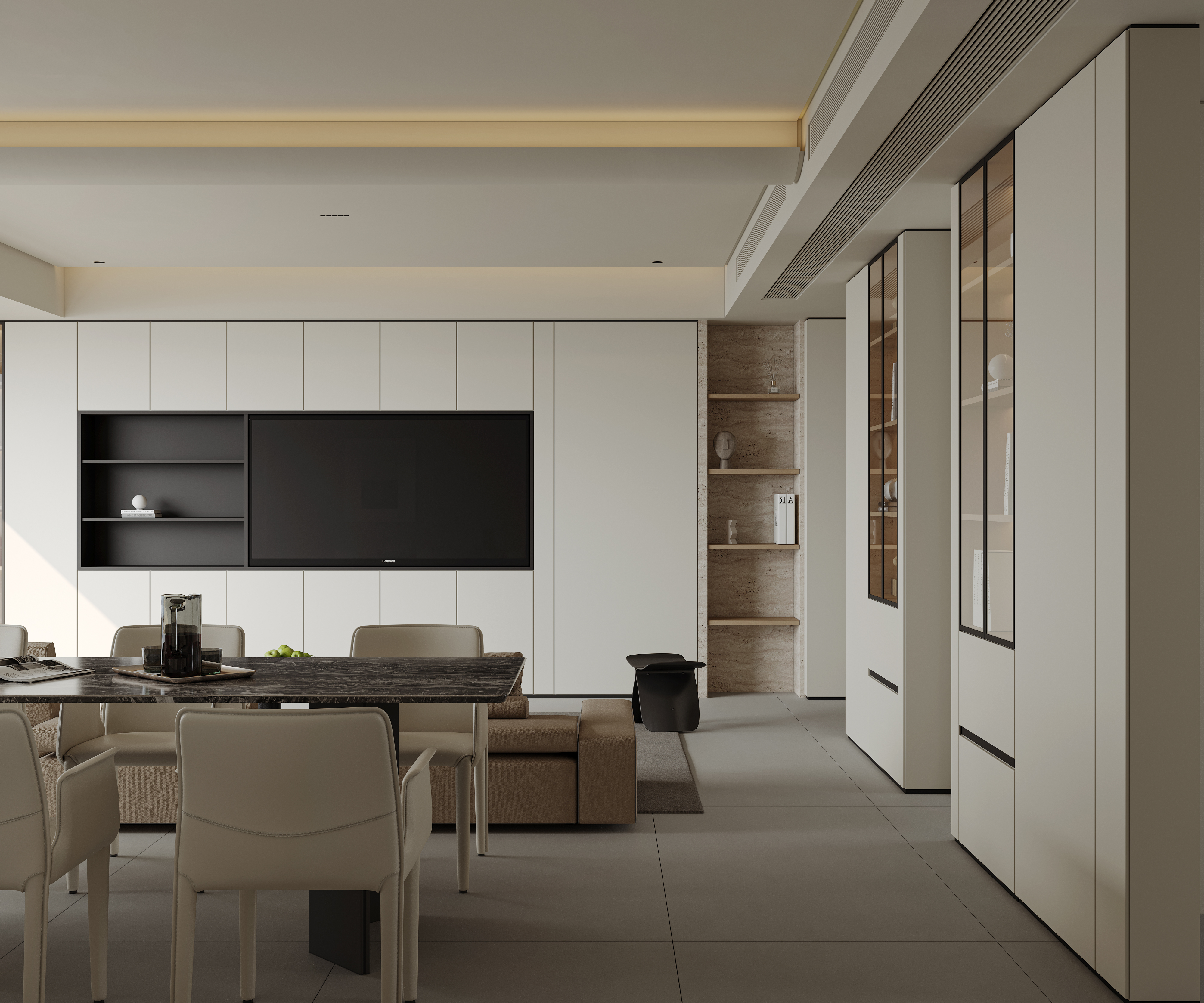 挑空别墅丨晫易视觉-77