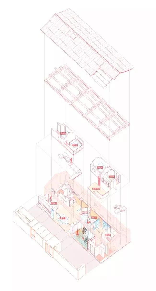 双胞胎“大小九之家” | 胡同改造的室内设计奇迹-19