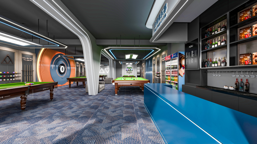 西藏台球厅设计方案丨中国西藏-10