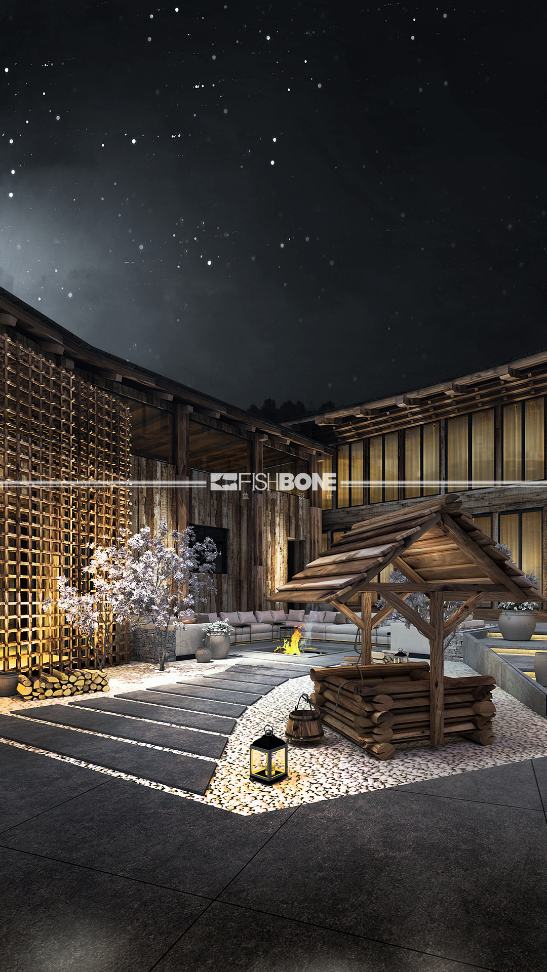 香格里拉云时仕锦酒店丨鱼骨设计-10