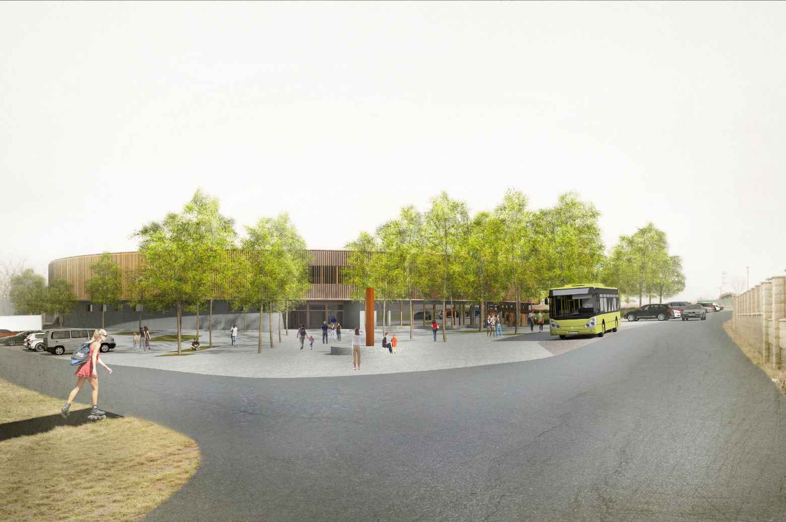 Chýně新学校建筑竞赛方案丨Martin Rosa,Jakub Popela,Kamil Mrva-21