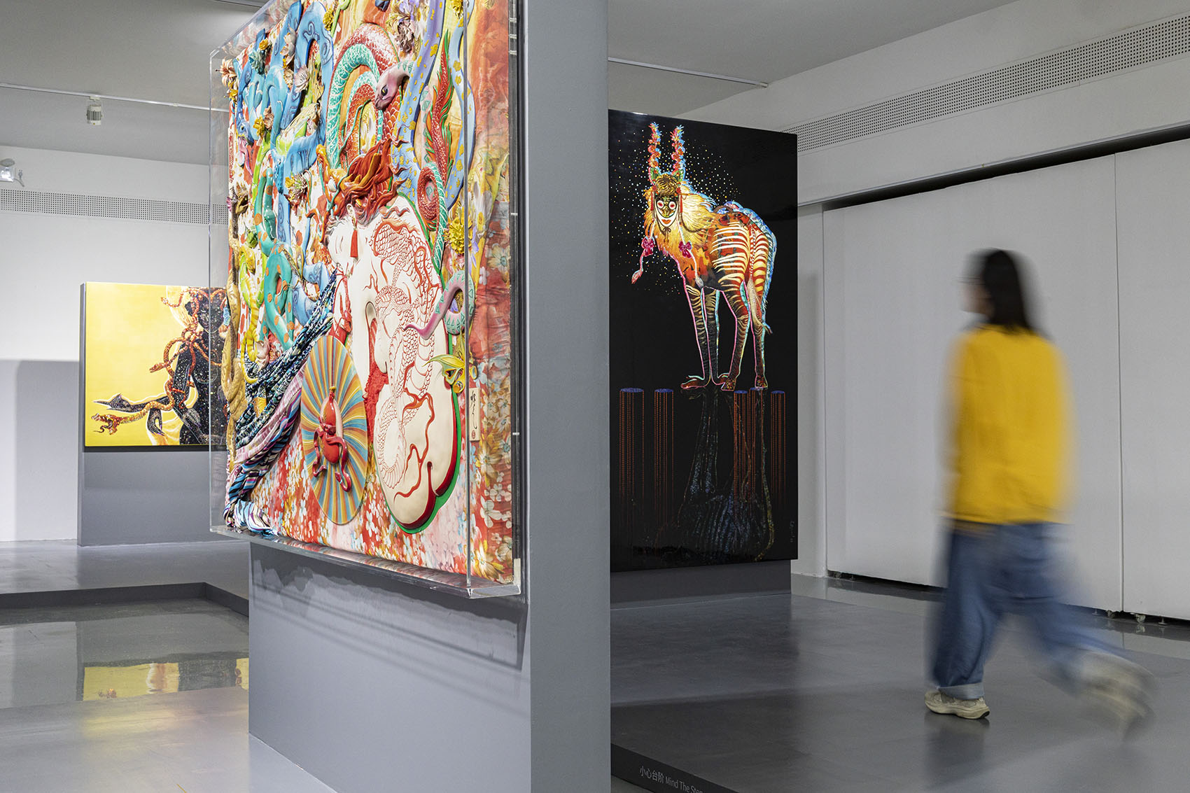 「变相·王国建艺术展」展览设计丨中国北京丨燕尾设计室-27