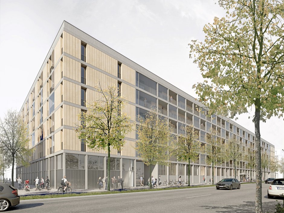 2018 Wohngebäude Zollhafen Mainz | Atelier 5 - Architekten und Planer AG-9