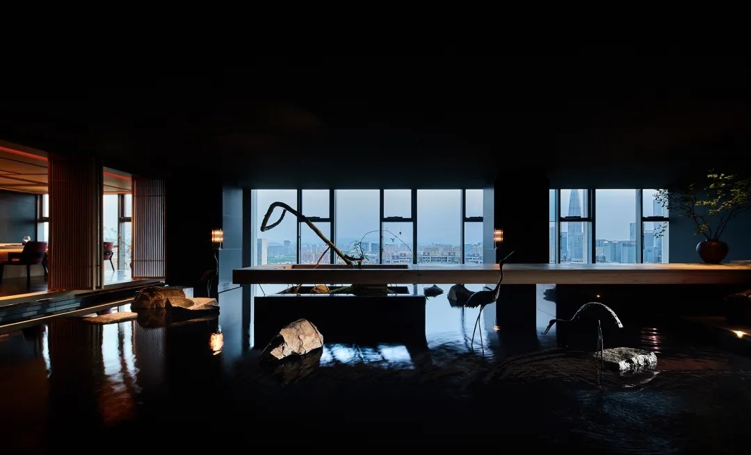 鸣辉正本料理宁波东部店丨中国宁波丨李一设计师事务所-19