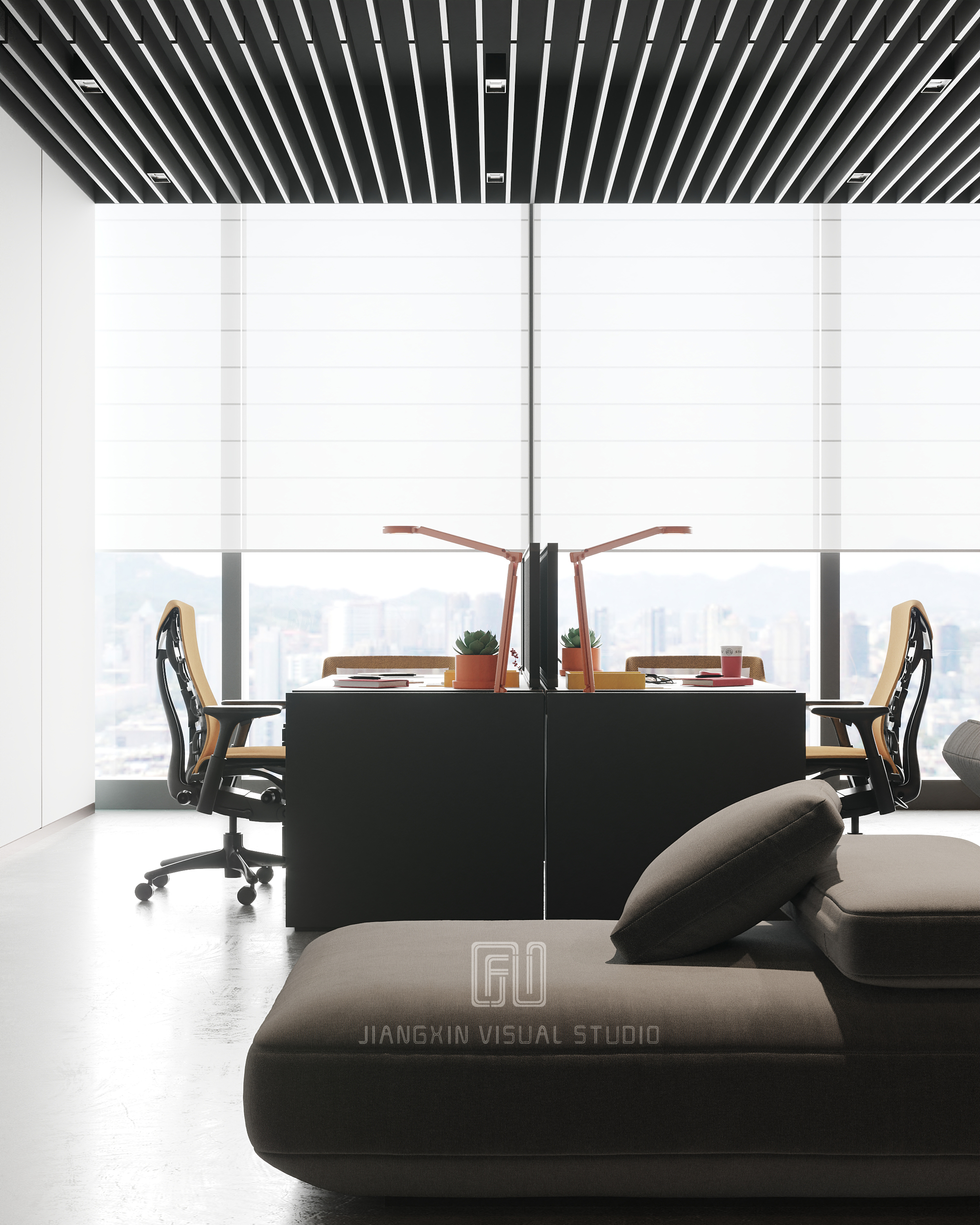 办公空间表现-19