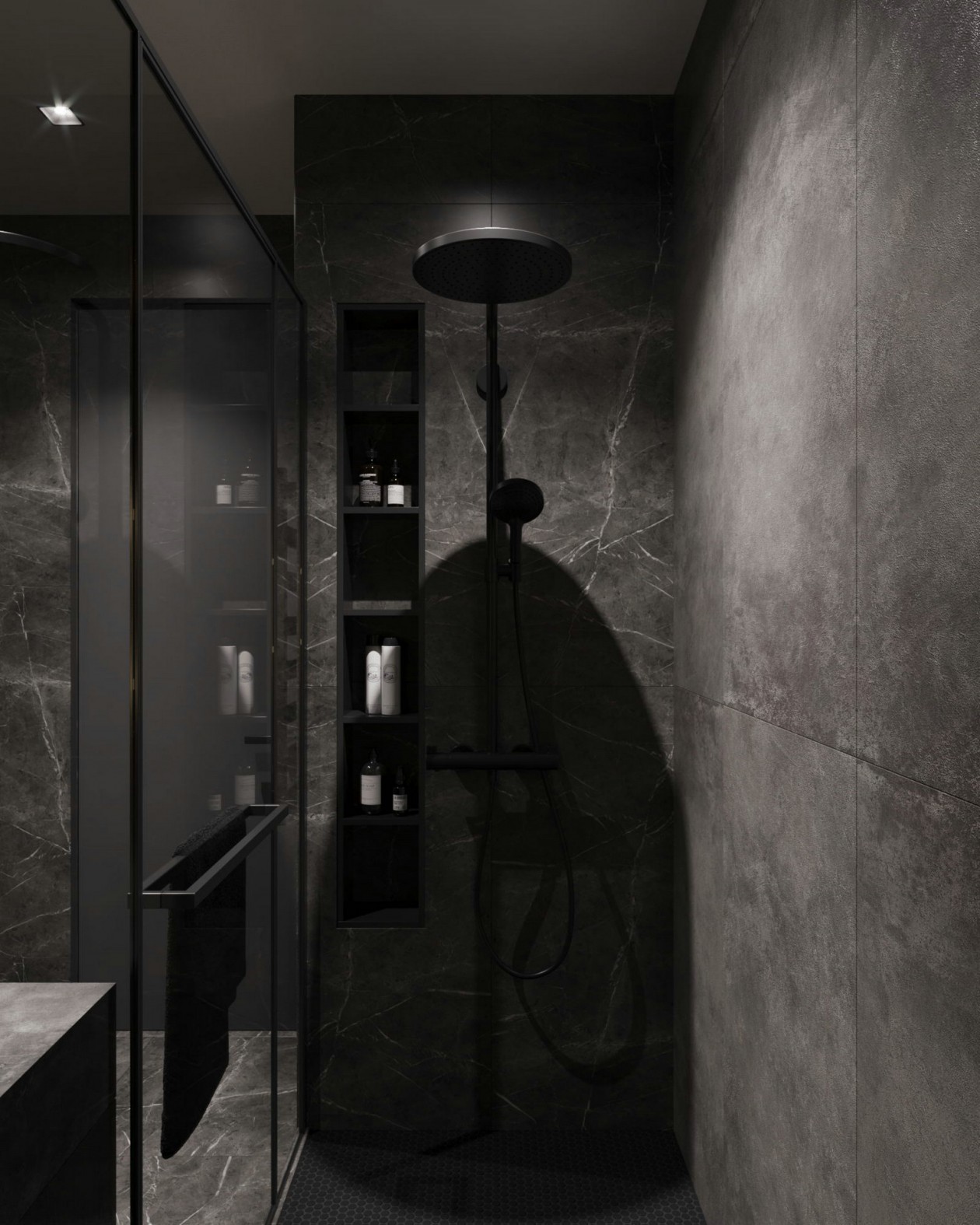 高级黑公寓 丰富极具有质感-43