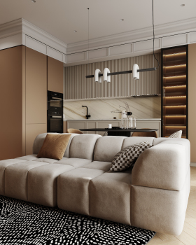 现代公寓丨乌克兰基辅丨Bodes studio