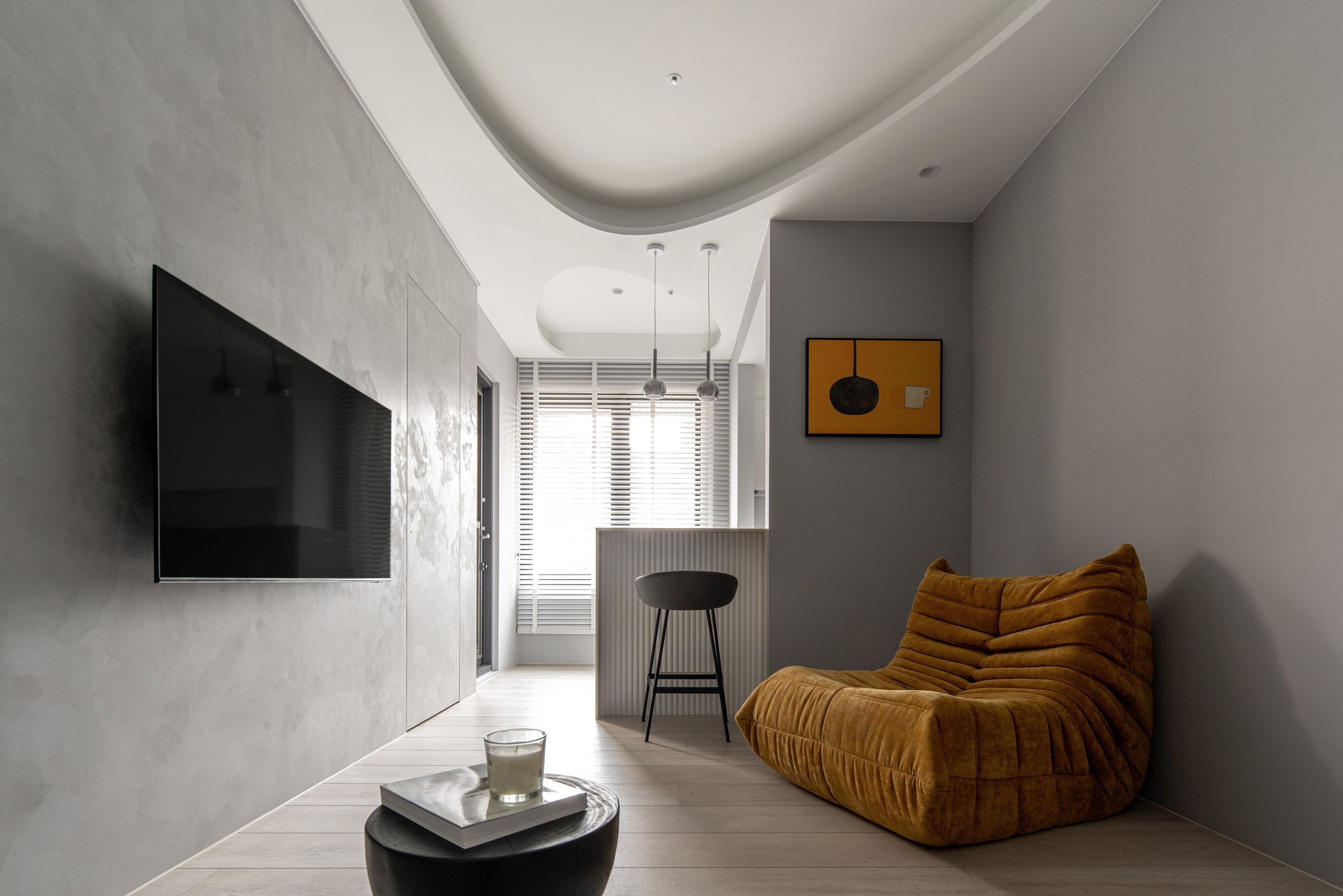 法式莫兰迪色丨程作设计Indahouse design-6