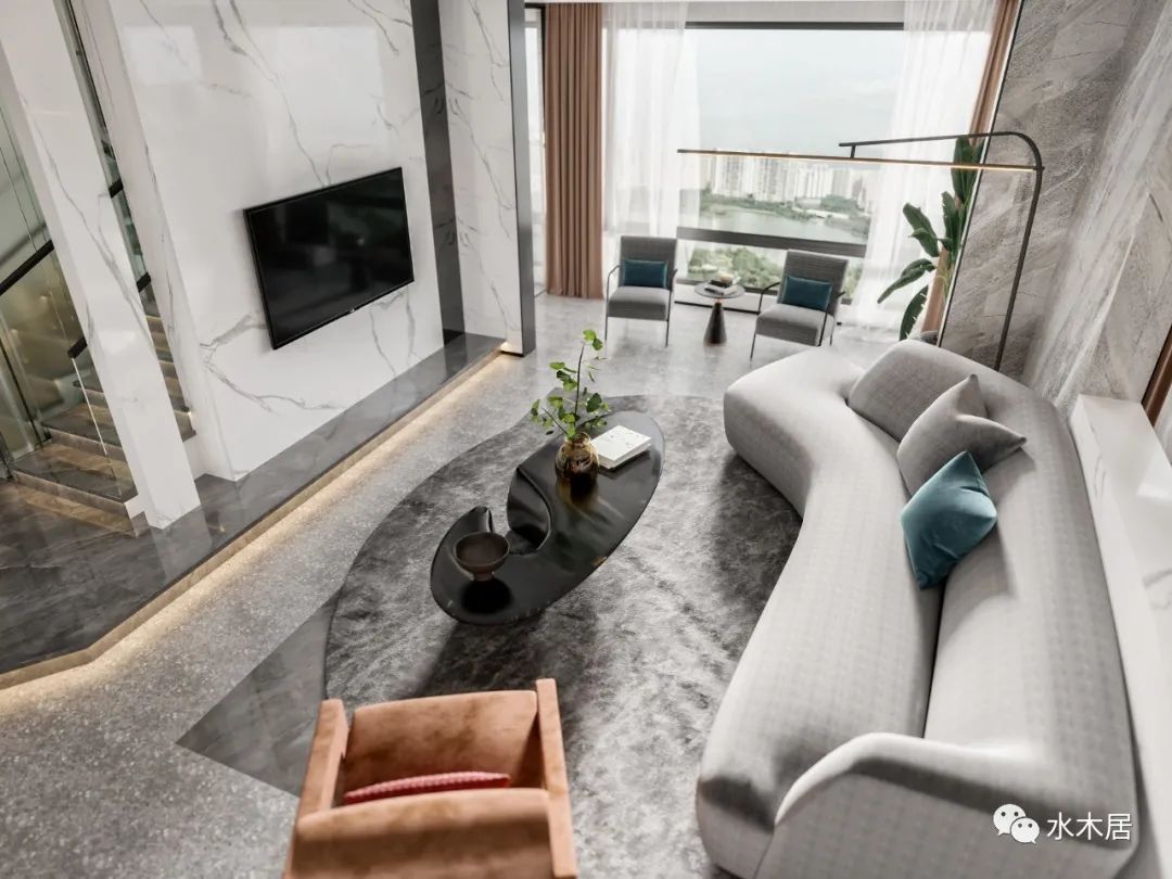 赣州·中海天玺顶层复试丨中国赣州丨水木居装饰-16