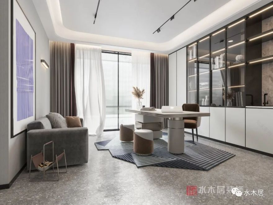 赣州·中海天玺顶层复试丨中国赣州丨水木居装饰-33