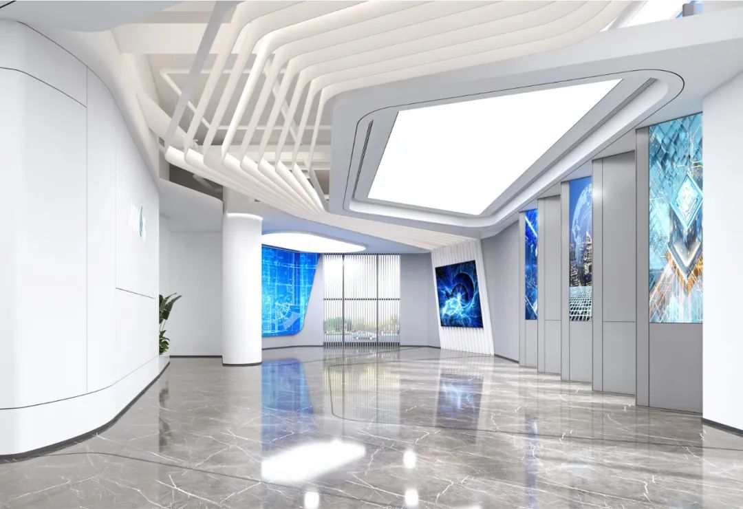 天元世纪设计案例||中石伟业办公园区装修设计-23