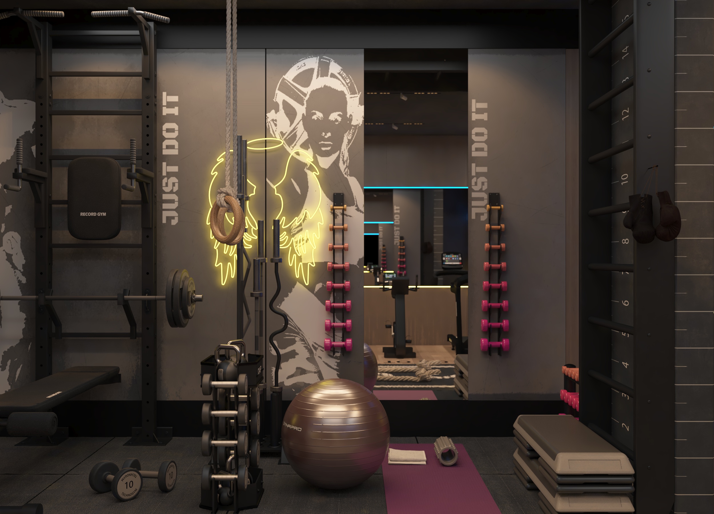 私人健身房 01丨Arch. MOSTAFA ELELAIMY-5