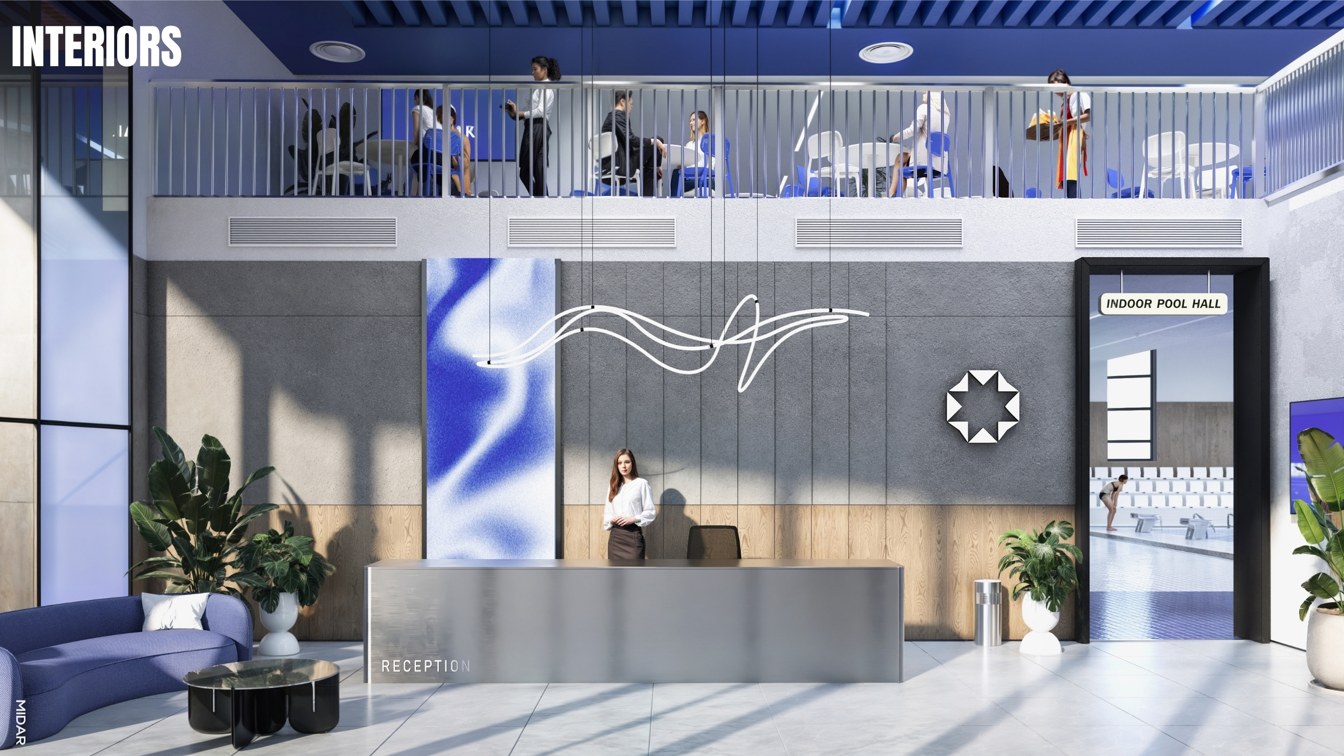 室内台球厅室内设计丨埃及丨Horizons A.E.-8