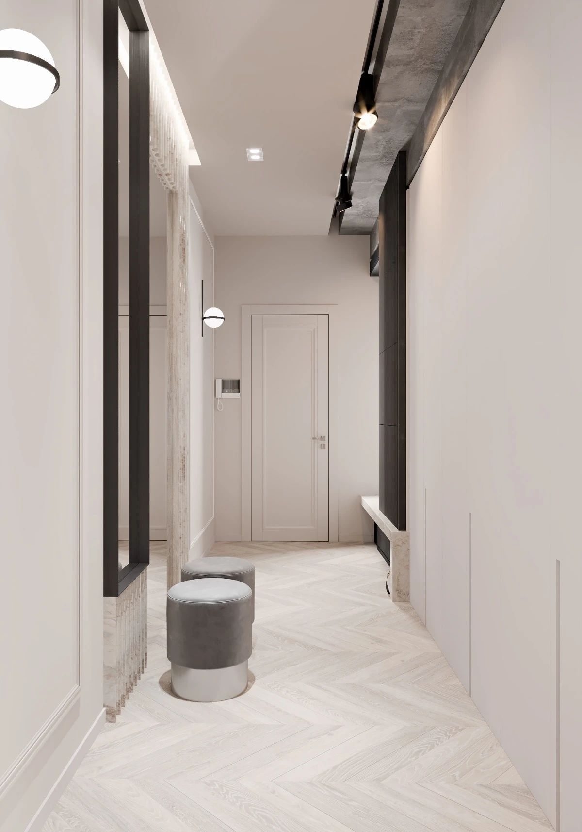 简约黑白家居设计-17