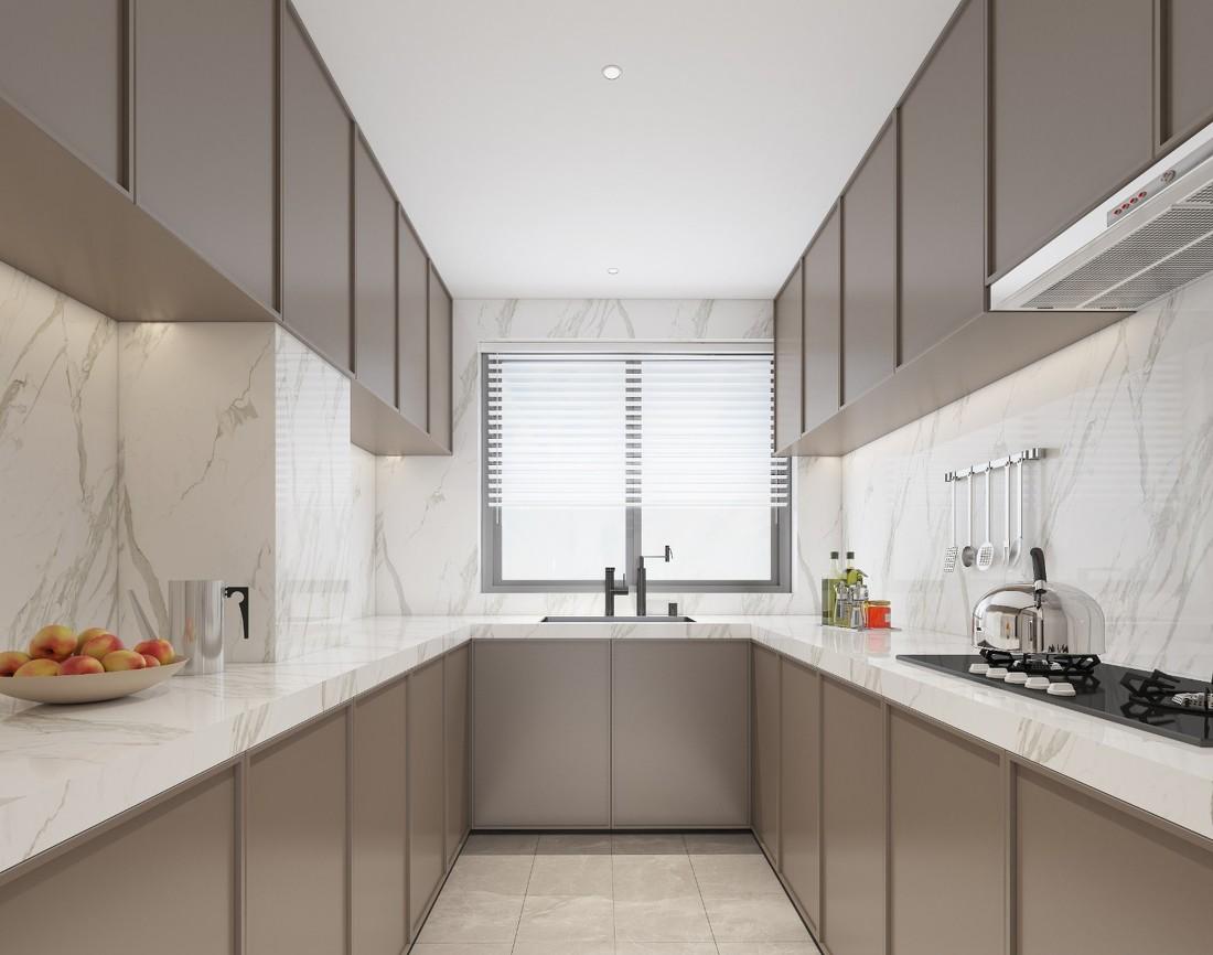 
曲江大平层简约设计---赵虎空间设计 -0