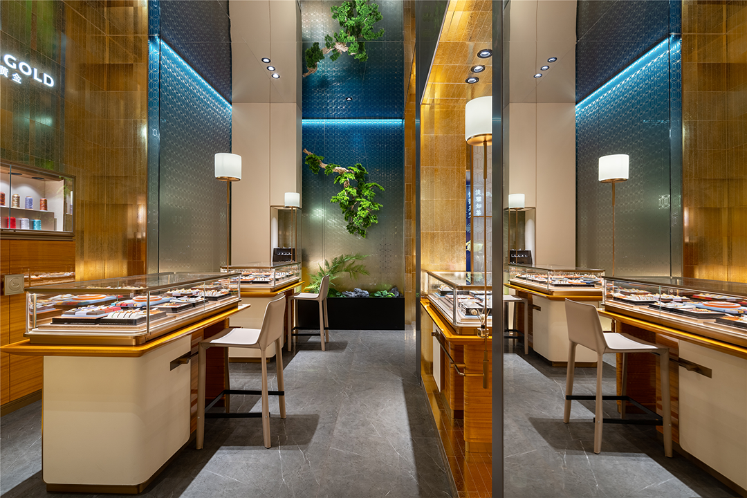 中国黄金国际旗舰店丨中国山西丨佰第设计-96