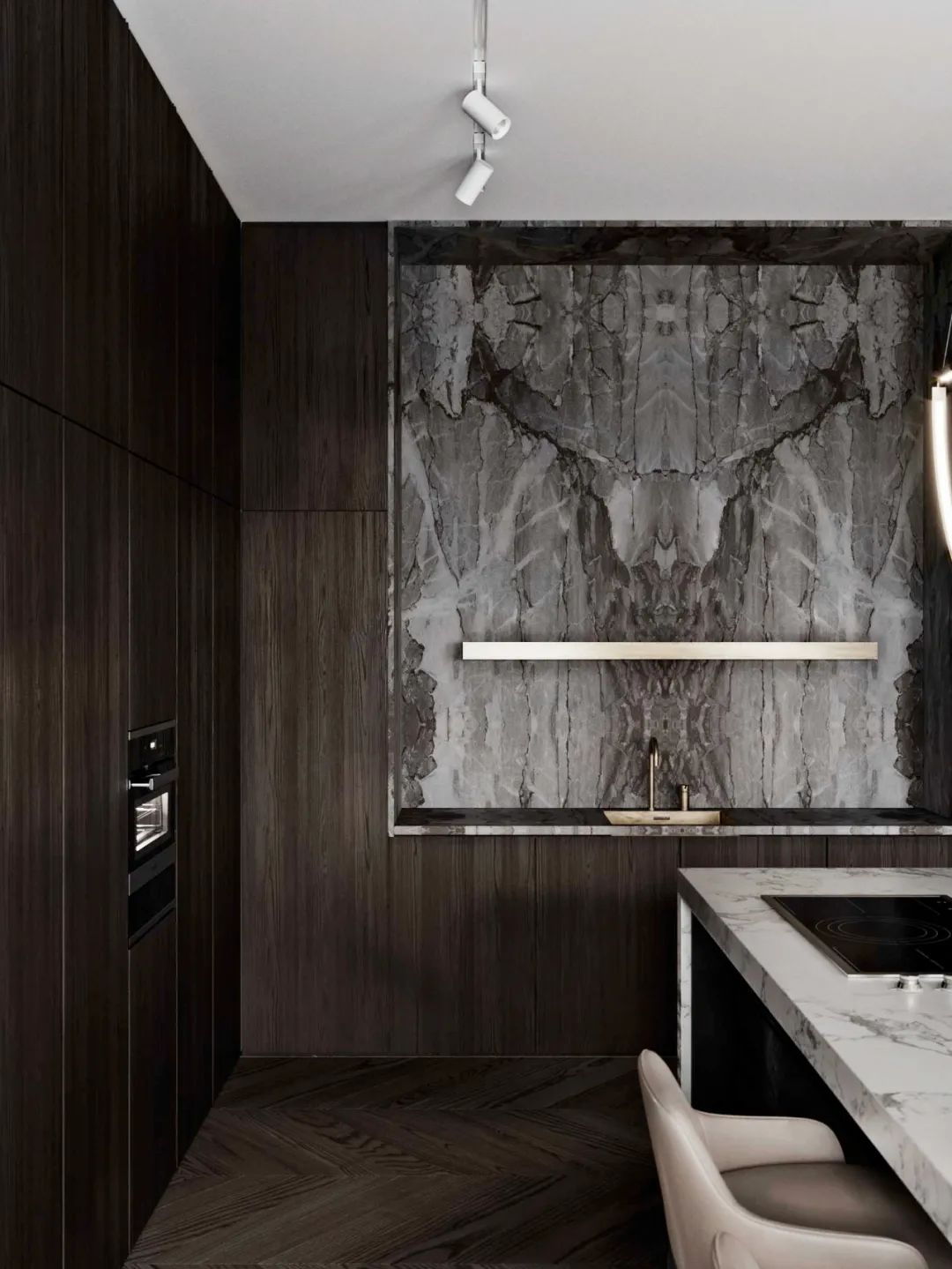 简约古典风格的空间美学演绎丨PRIMESTUDIA,MART Architects-56