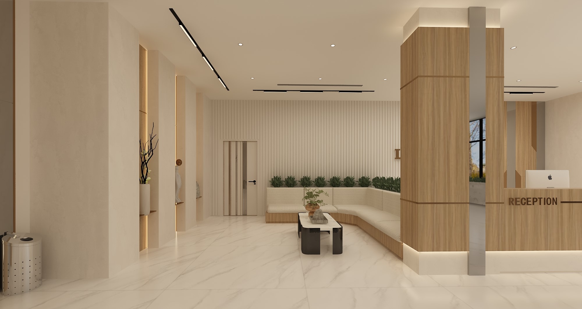 RECEPTION LOBBY 室内设计丨巴林-8