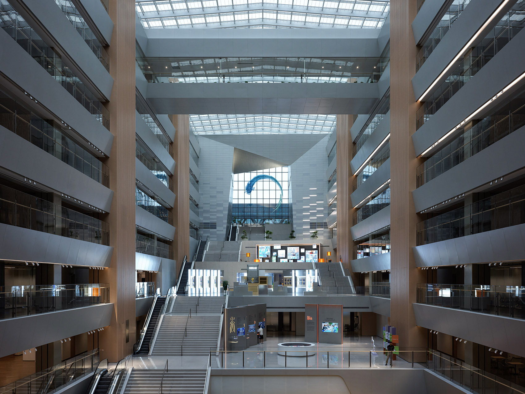 阿里巴巴全球总部访客中心艺术品丨中国杭州丨李令艺术工作室-16