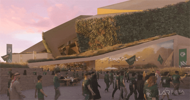 2034年沙特世界杯体育场馆概念丨沙特阿拉伯丨Populous公司-7