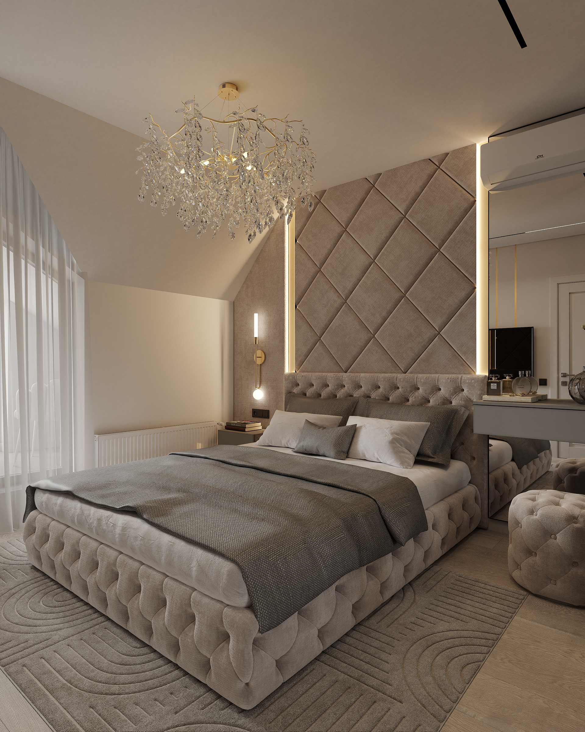 “PENTHOUSE”室内设计丨乌克兰基辅丨Daryna Gulei-17