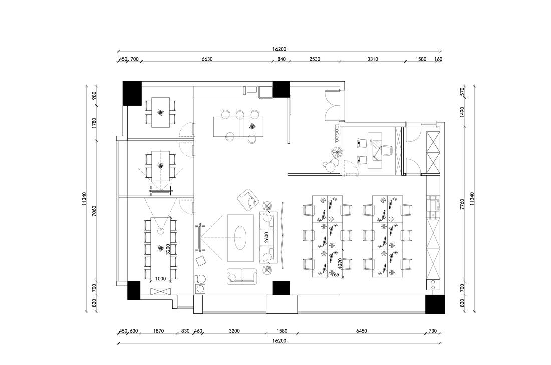 小户型办公室爆改,打造温馨共享空间-3