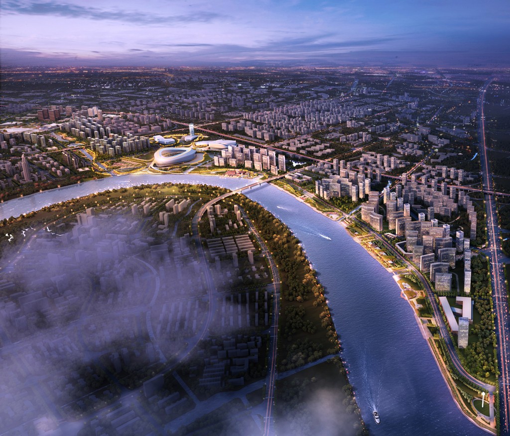 宁波姚江新区滨河建筑-13