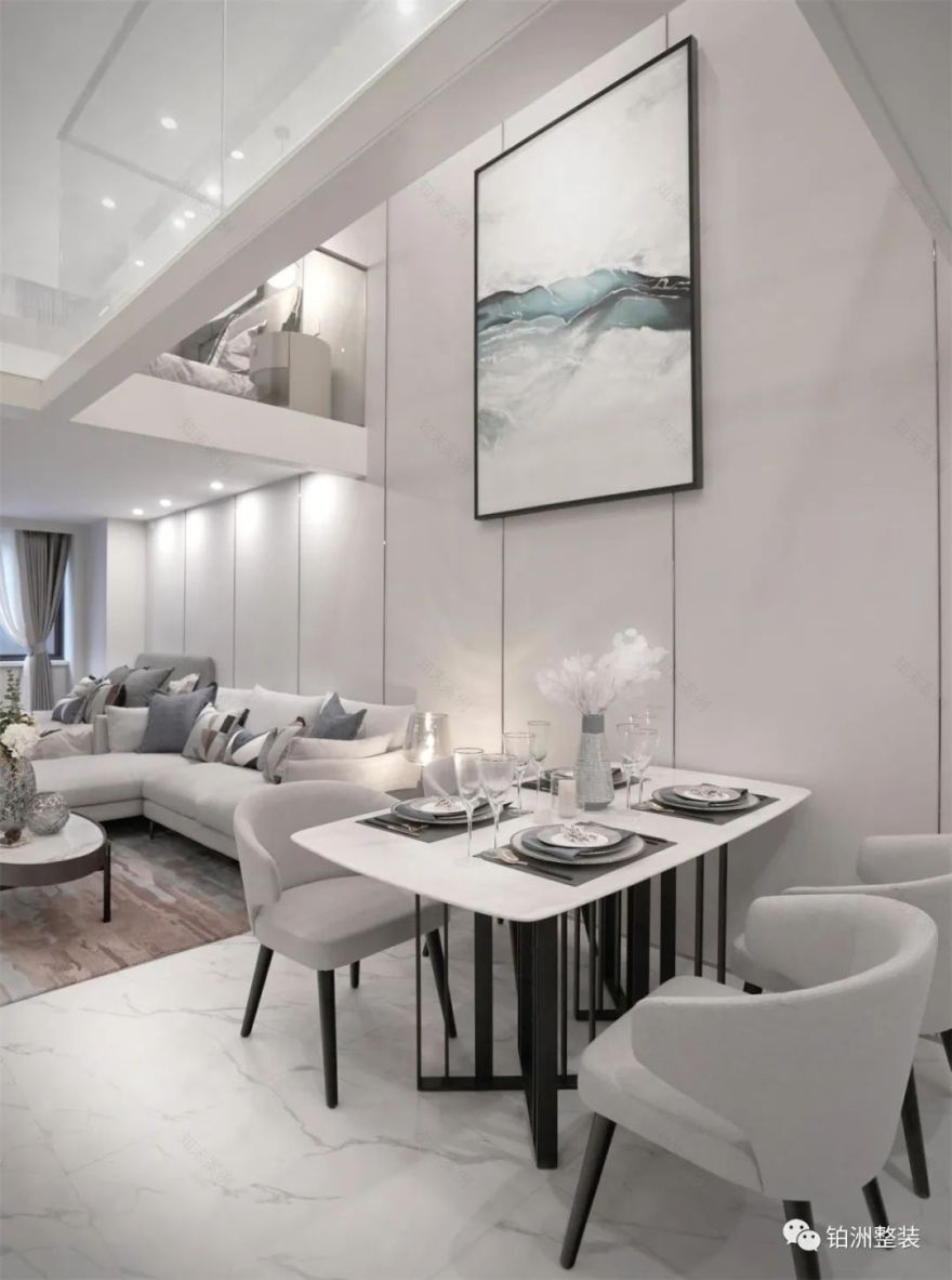 启东财富广场loft样板房软装设计【铂洲设计出品】设计师李强&崔志昊-14