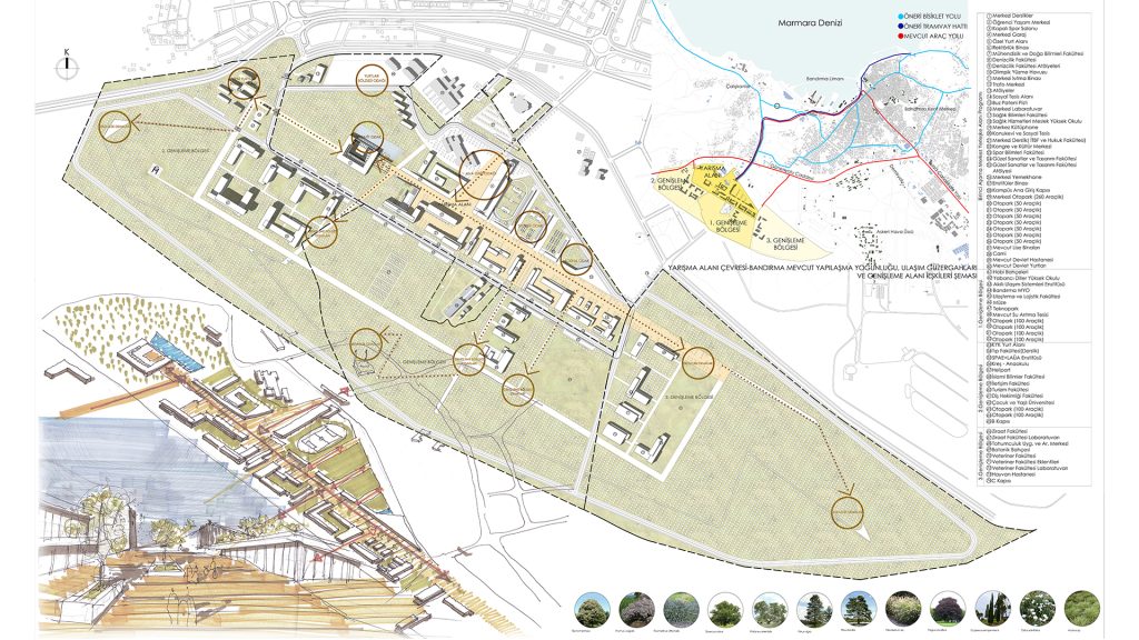 Bandırma 17 Eylül Üniversitesi Yarışması – İkiartıbir Mimarlık-13
