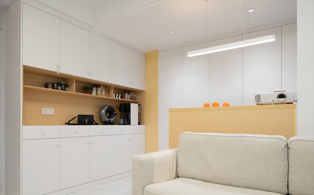 日式原木风超强收纳 140m²婚房设计-21