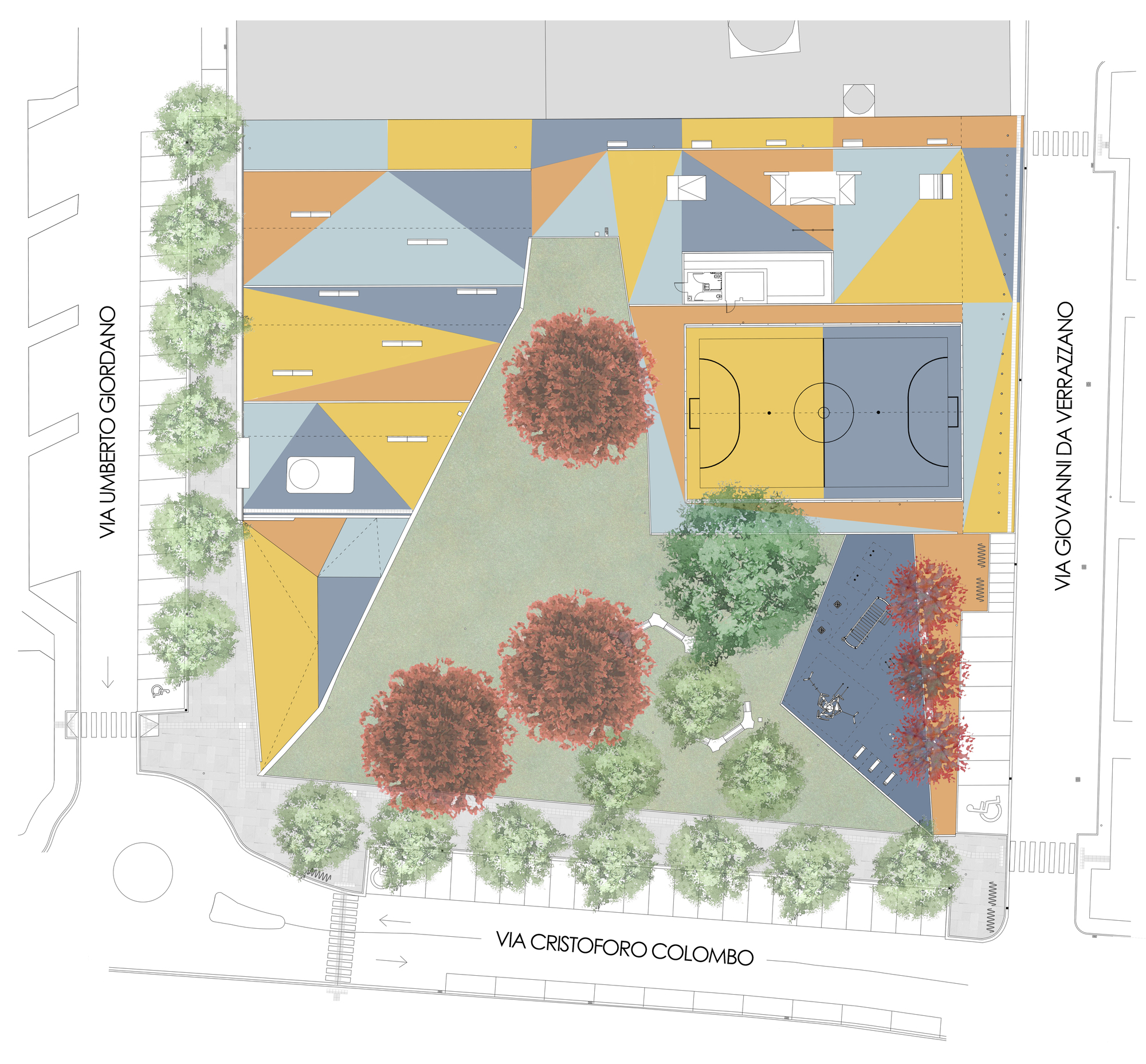 操场宏观乐透零普拉托丨意大利丨普拉托市公共空间规划办公室-11