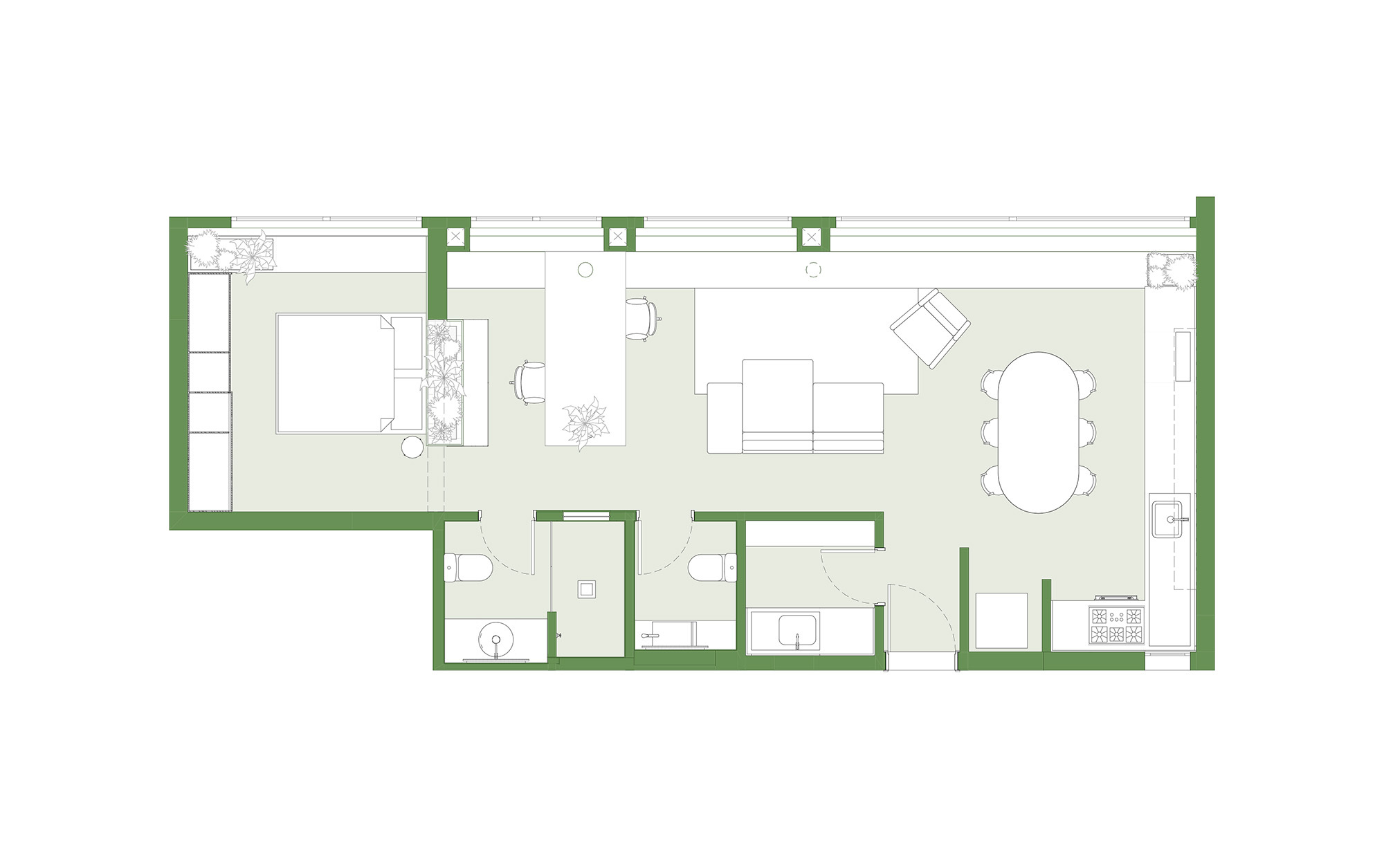 森林公寓丨巴西圣保罗丨Balaio Arquitetura-19