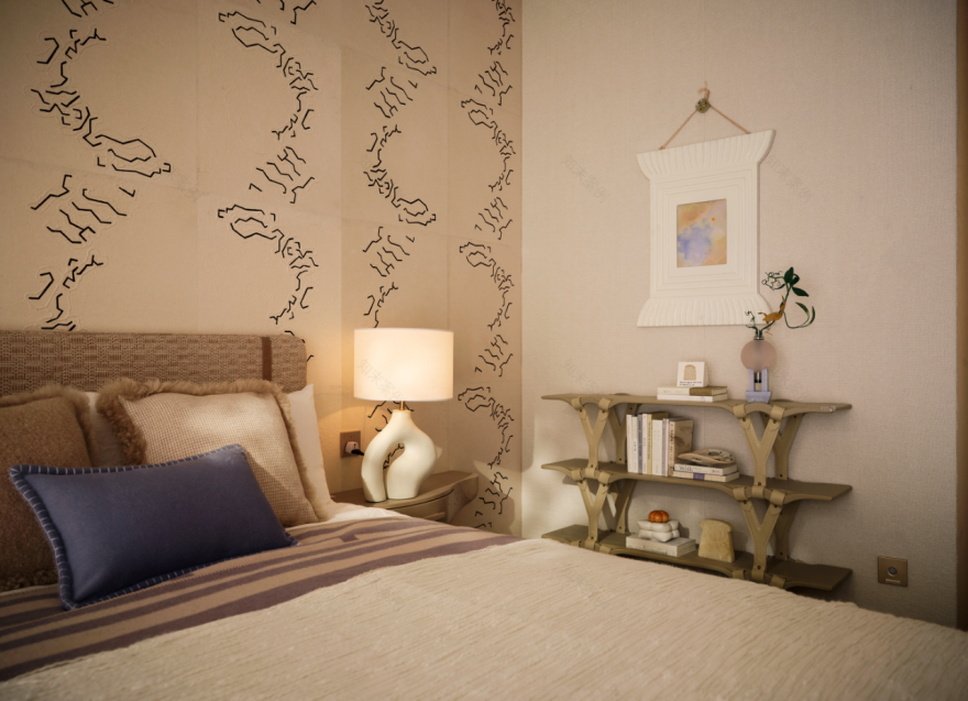 紫京宸园278户型美学体验馆丨中国北京丨硬装赋象设计,软装赋形设计-42