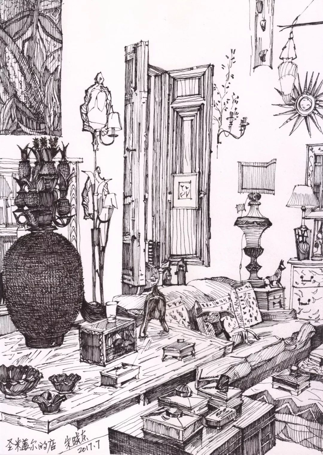 建筑师的绘画世界 | 刘玉龙、祁斌、吴耀东、朱晓东作品欣赏-151