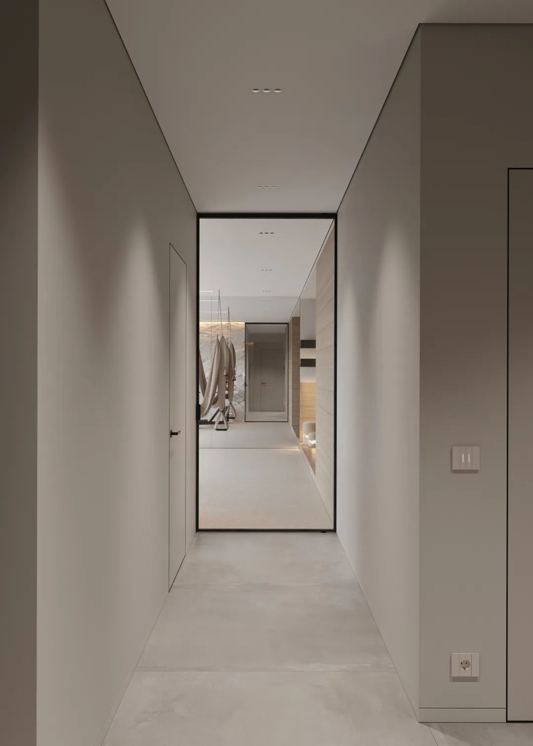 巴塞罗那现代轻法式住宅丨西班牙巴塞罗那丨Alex Tolkachev-82