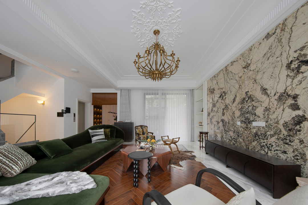 优雅咏唱,复古调的诗意生活丨紫苹果装饰集团-55