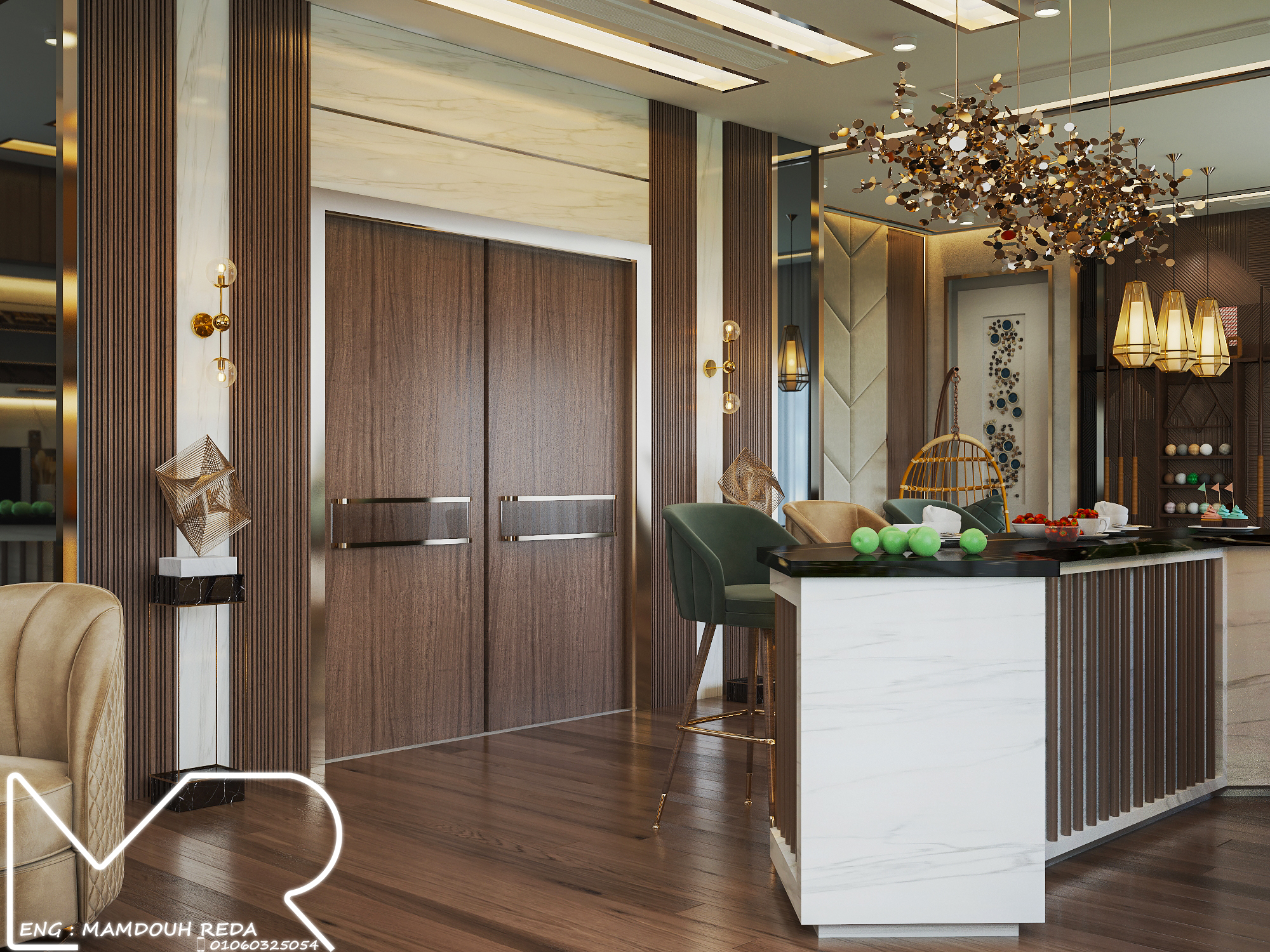 娱乐室设计丨沙特阿拉伯-10