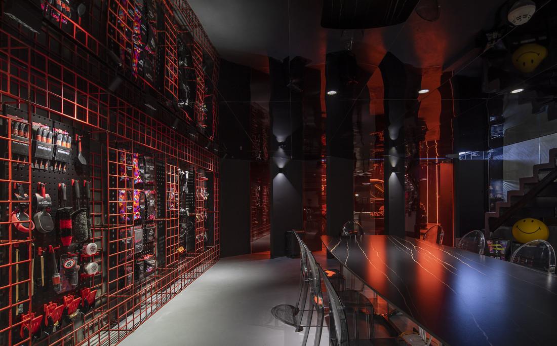 现代工业风店铺设计-14