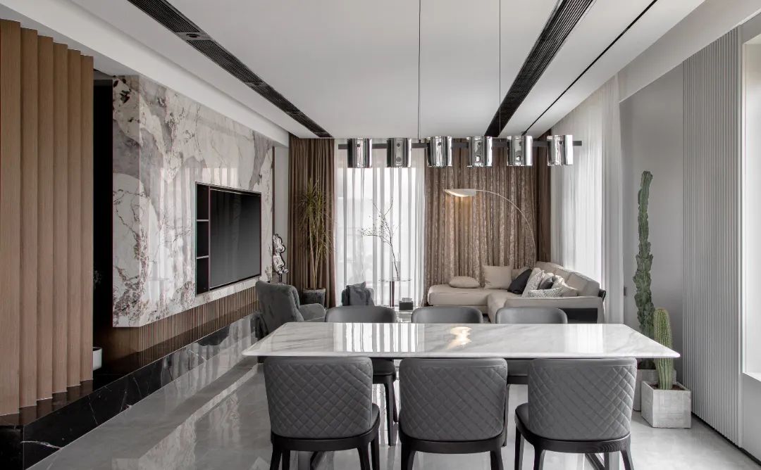 东莞万科皇马郦宫简约大平层设计丨中国东莞丨DP设计-28