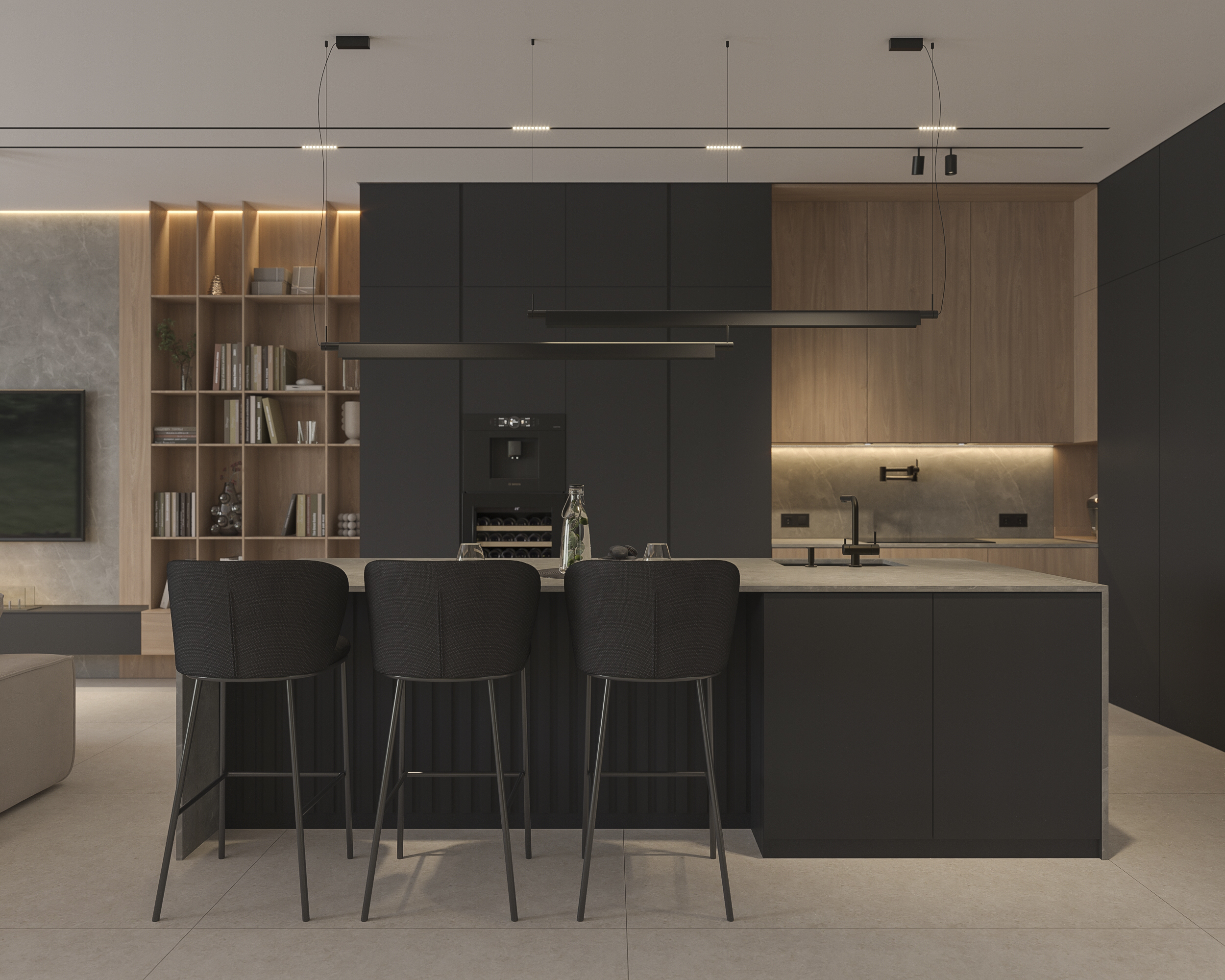 House in a modern style #K1-17